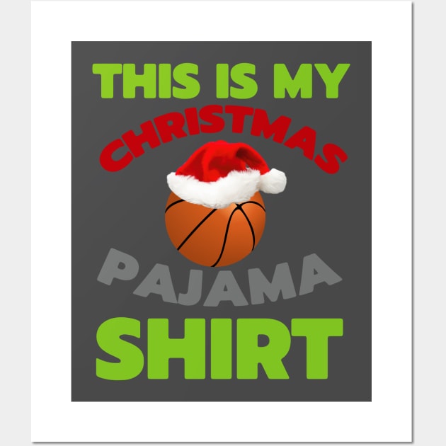 This Is My Christmas Pajama Shirt Funny Christmas Wall Art by Your dream shirt